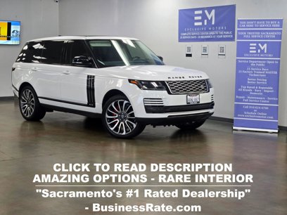 Used 2018 Land Rover Range Rover Long Wheelbase Supercharged