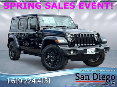 Used 2018 Jeep Wrangler Unlimited Sport S