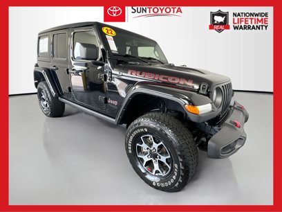 Used 2022 Jeep Wrangler Unlimited Rubicon w/ LED Lighting Group