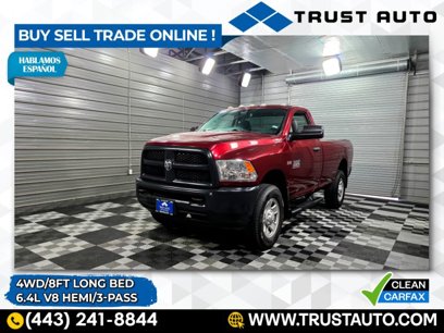 Used 2018 RAM 3500 Tradesman w/ Snow Chief Group