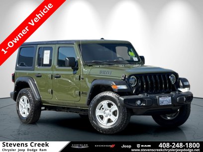 Certified 2021 Jeep Wrangler Unlimited Sport