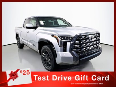 New 2025 Toyota Tundra Platinum