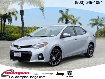 Used 2016 Toyota Corolla S Special Edition