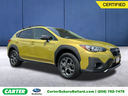 Certified 2022 Subaru Crosstrek 2.5i Sport w/ Moonroof Package