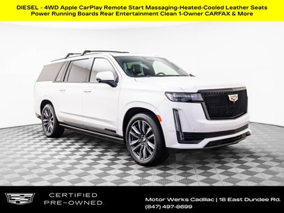Used 2022 Cadillac Escalade ESV Sport Platinum w/ Heavy-Duty Trailer Package