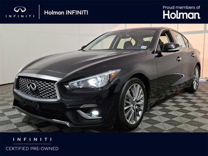 Certified 2022 INFINITI Q50 Luxe