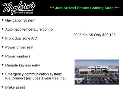 Certified 2025 Kia K5 GT-Line