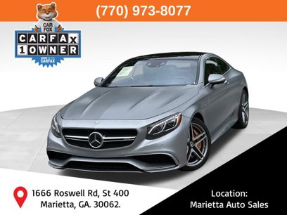 Used 2015 Mercedes-Benz S 63 AMG 4MATIC Coupe