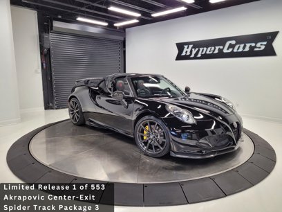 Used 2018 Alfa Romeo 4C Spider w/ Spider Track Package 3