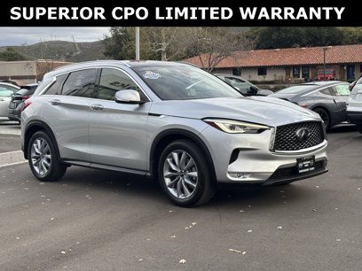 Used 2021 INFINITI QX50 Luxe w/ Cargo Package