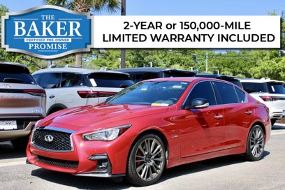 Used 2019 INFINITI Q50 Red Sport 400 w/ Proactive Package