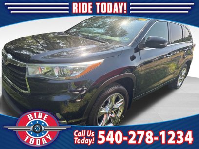 Used 2014 Toyota Highlander Limited Platinum