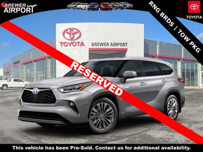 New 2025 Toyota Highlander Platinum