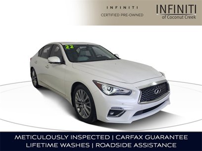 Certified 2022 INFINITI Q50 Luxe w/ Cargo Package