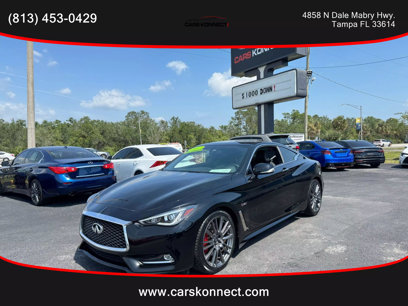 Used 2017 INFINITI Q60 Red Sport 400