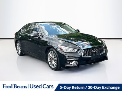 Used 2022 INFINITI Q50 Luxe w/ Cargo Package