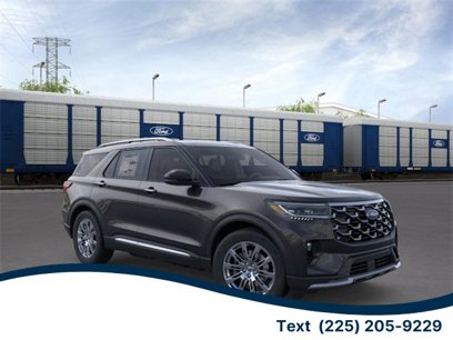 New 2025 Ford Explorer Platinum