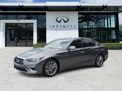 Used 2022 INFINITI Q50 Luxe w/ Cargo Package
