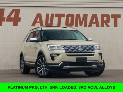 Used 2018 Ford Explorer Platinum