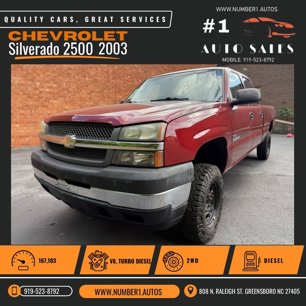 Used 2003 Chevrolet Silverado 2500 2WD Crew Cab