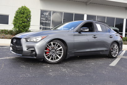 Certified 2022 INFINITI Q50 Red Sport 400