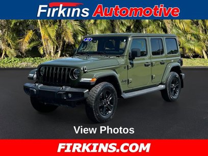 Used 2022 Jeep Wrangler Unlimited Sahara