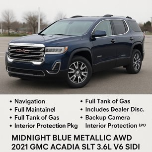 Used 2021 GMC Acadia SLT