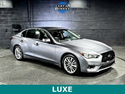 Used 2021 INFINITI Q50 Luxe w/ Cargo Package