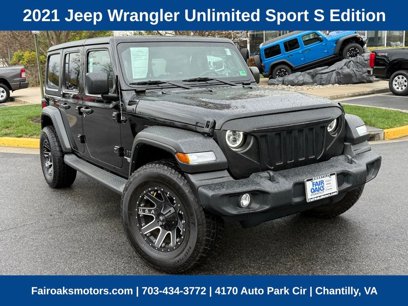 Certified 2021 Jeep Wrangler Unlimited Sport
