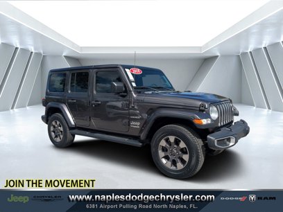 Certified 2018 Jeep Wrangler Unlimited Sahara