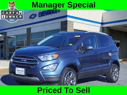 Used 2021 Ford EcoSport Titanium