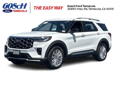 Certified 2025 Ford Explorer Platinum w/ LUX Leather Package