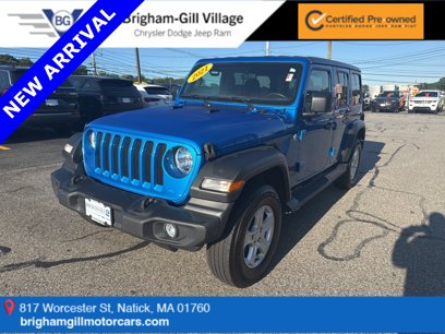 Certified 2021 Jeep Wrangler Unlimited Sport