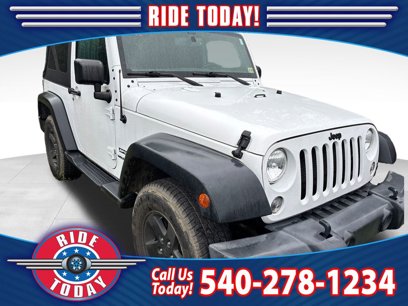 Used 2016 Jeep Wrangler Sport w/ Quick Order Package 24S