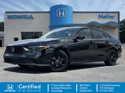 Certified 2025 Honda Accord SE