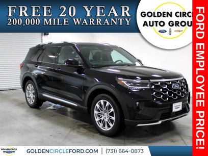 New 2025 Ford Explorer Platinum