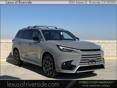 New 2025 Lexus TX 500h AWD
