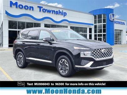 Used 2021 Hyundai Santa Fe Blue