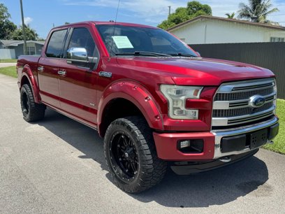 Used 2015 Ford F150 Platinum w/ Equipment Group 701A Luxury