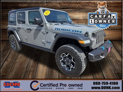 Certified 2023 Jeep Wrangler Unlimited Rubicon 4xe w/ Cold Weather Group