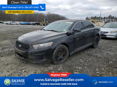 Used 2013 Ford Taurus Police Interceptor AWD w/ Two-Tone Vinyl Pkg 1