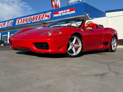 Used 2002 Ferrari 360 Spider