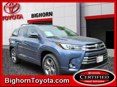 Certified 2019 Toyota Highlander Limited Platinum