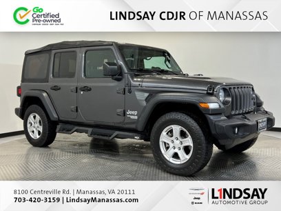 Used 2018 Jeep Wrangler Unlimited Sport S