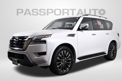 Certified 2023 Nissan Armada Platinum w/ Captain's Chairs Package