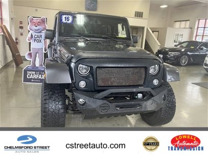 Used 2016 Jeep Wrangler Unlimited Sahara w/ Max Tow Package