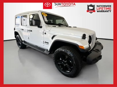 Used 2021 Jeep Wrangler Unlimited Sahara
