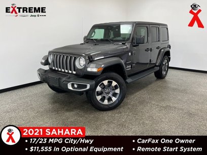Used 2021 Jeep Wrangler Unlimited Sahara w/ Advanced Safety Group