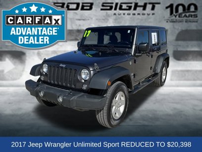 Used 2017 Jeep Wrangler Unlimited Sport w/ Quick Order Package 24S