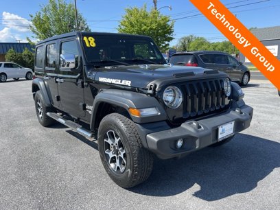 Certified 2018 Jeep Wrangler Unlimited Sport S